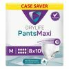 Drylife Pants Maxi - Medium - Case - 8 Packs of 10 