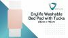Drylife Washable Bed Double Pad with Tucks