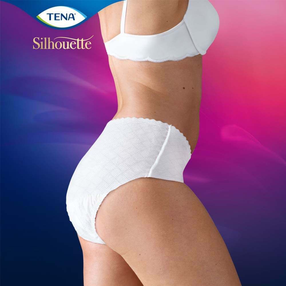 Buy Tena Lady Silhouette Pants Normal Medium  Pack of 6 Incontinence Pants  Online at desertcartINDIA