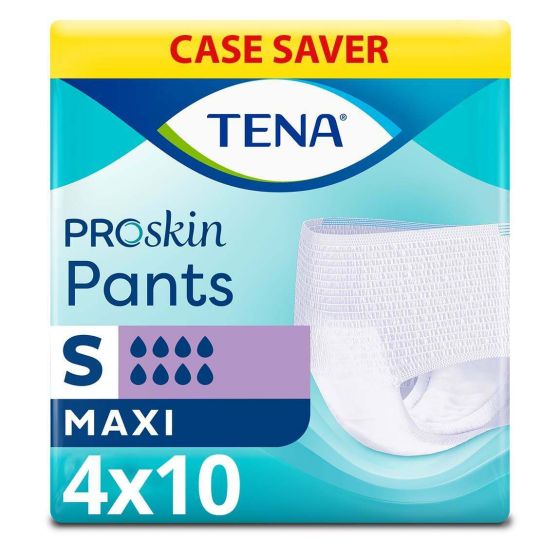 TENA Pants Maxi - Small - Case - 4 Packs of 10 