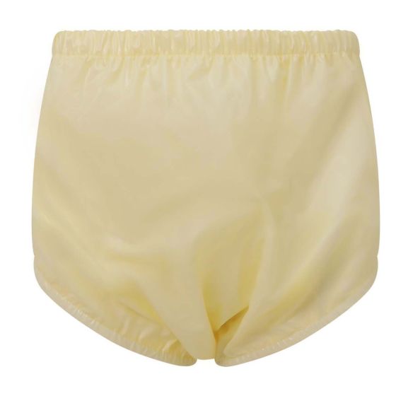 Drylife Premium Plastic Pants With Wide Waistband - Yellow - Small 