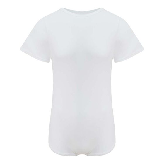 Drylife Short-Sleeved Bodysuit - White 