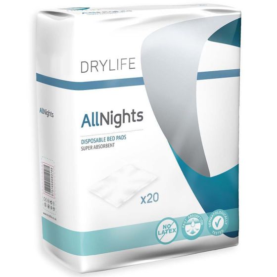 Drylife All Nights Disposable Bed Pads 