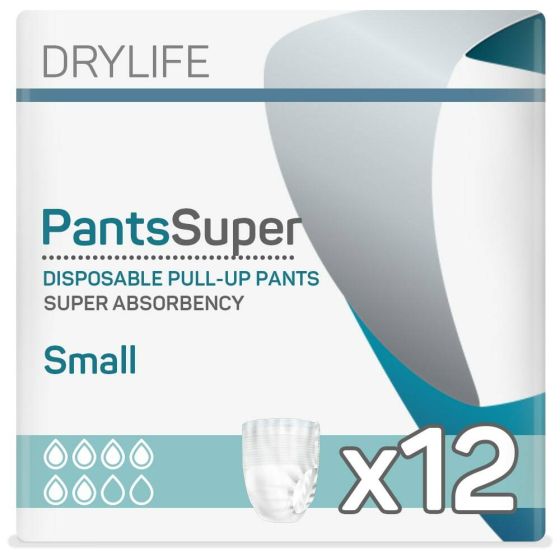 Drylife Pants Super - Small - Pack of 12 