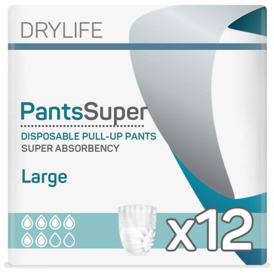 Drylife Pants Super - Large - Pack of 12 