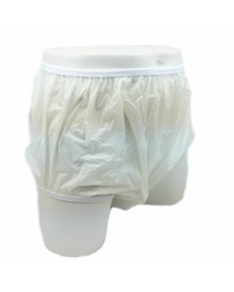 Drylife Waterproof Plastic Pants - Milky White 