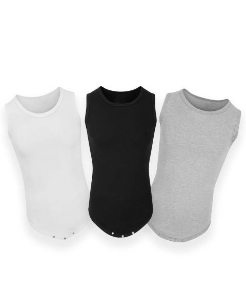 Drylife Cotton Sleeveless Bodysuit 