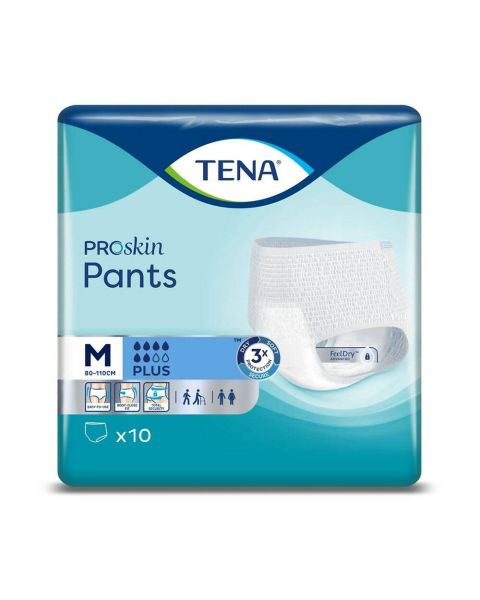 TENA ProSkin Pants Plus - Medium - Pack of 10 