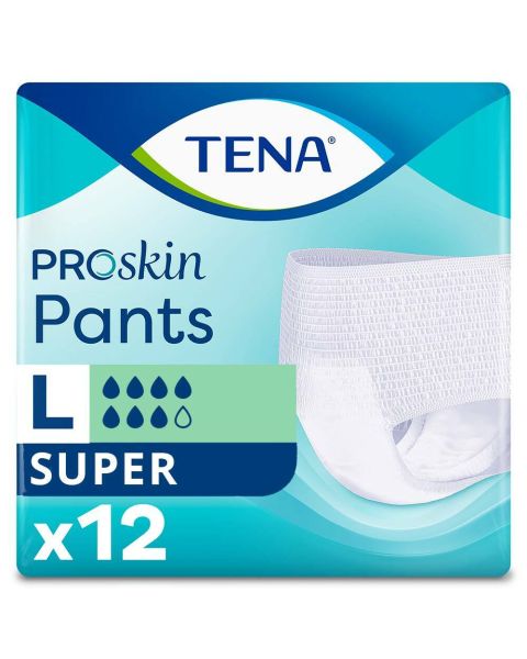 TENA Pants Super - Large - Pack of 12 