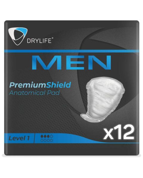 Drylife Men Premium Shield - Level 1 - Pack of 12 