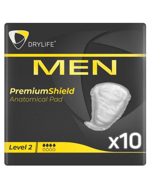 Drylife Men Premium Shield - Level 2 - Pack of 10 