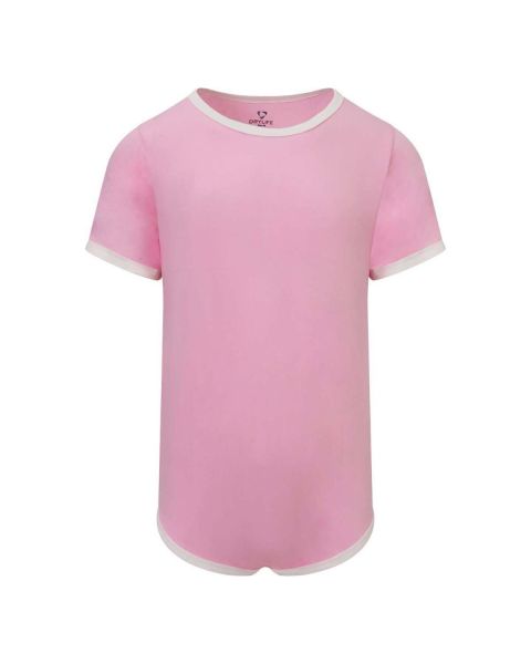 Drylife Cotton Bodysuit - Pastel Pink - XX-Large 