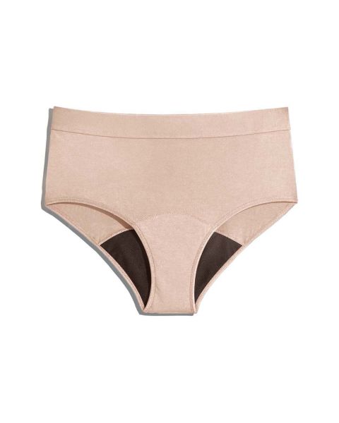 Jude High Brief Underwear - Beige - Medium 
