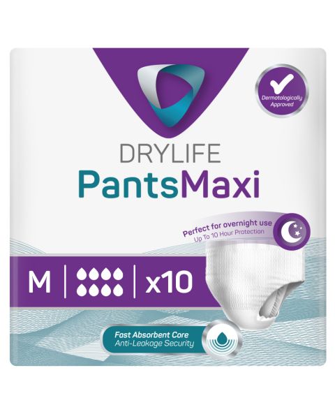 Drylife Pants Maxi - Medium - Pack of 10 