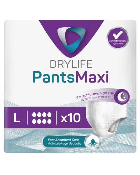Drylife Lady Washable Lace Incontinence Underwear