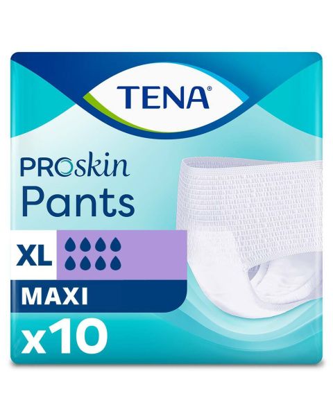 TENA Pants Maxi - Extra Large - Pack of 10 