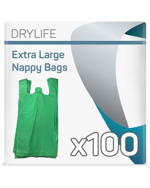 Drylife Scented Nappy Bags - Pack of 100 